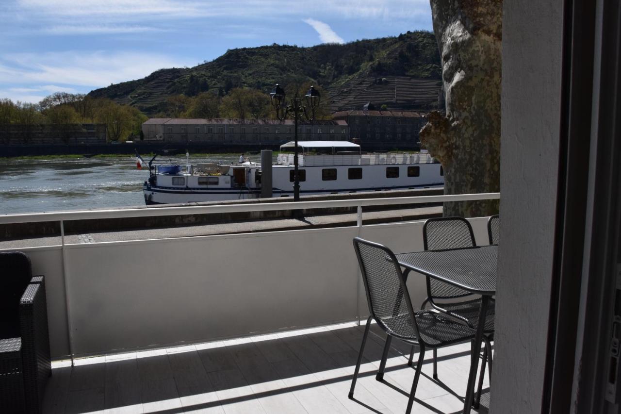 La Batie - Terrasse Avec Vue Imprenable Sur Le Rhone, 3 Chambres, 3 Salles De Bain Тен-л'Ермітаж Екстер'єр фото